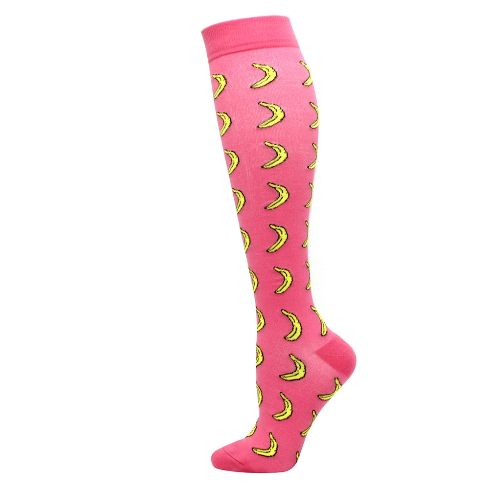 Chaussettes de Compression Voyage - Banana