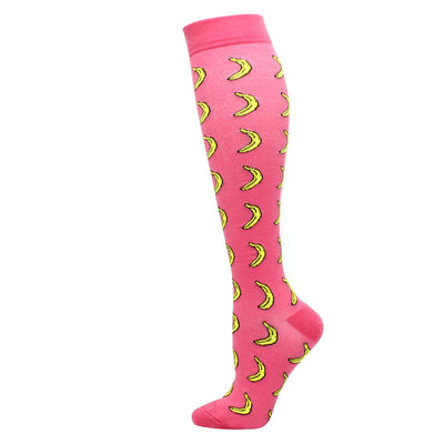 Chaussettes de Compression Voyage - Banana