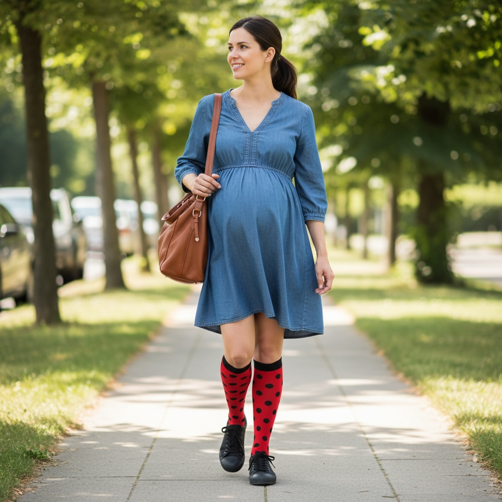 Chaussettes de compression - Polka