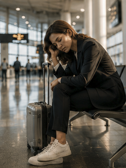 Fatigue à l'arrivée